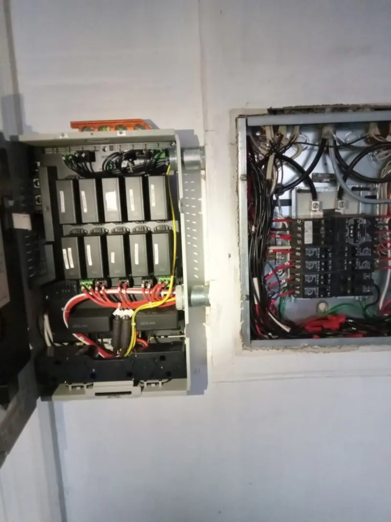 Electrical panel upgrade completed for Ring Doorbell Installation in Darnestown